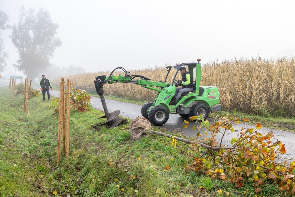 Plantings along Regional Road 266, photo by Szymon Zdziebło / tarantoga.pl for UMWKP