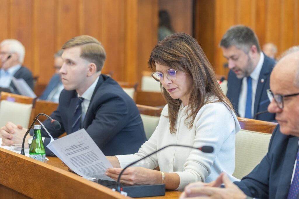 Sesja sejmiku województwa, 27 października 2025, fot. Mikołaj Kuras dla UMWKP