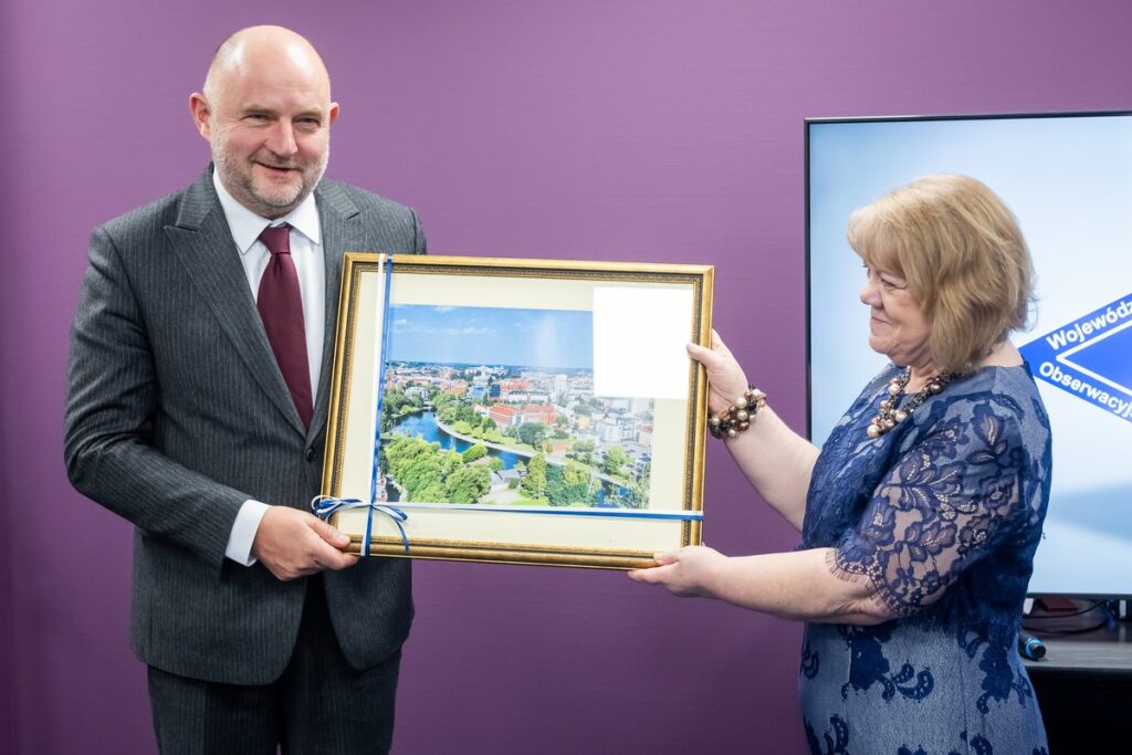 Uroczystość otwarcia zmodernizowanego pawilonu w Wojewódzkim Szpitalu Obserwacyjno-Zakaźnym w Bydgoszczy, fot. Tomasz Czachorowski/eventphoto dla UMWKP