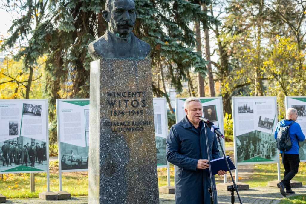 Uroczystości 80. rocznicy śmierci Wincentego Witosa, fot. Tomasz Czachorowski/eventphoto.com.pl dla UMWKP