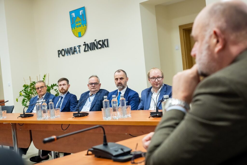 Spotkanie z samorządowcami powiatu żnińskiego, fot. Tomasz Czachorowski/eventphoto.com.pl dla UMWKP