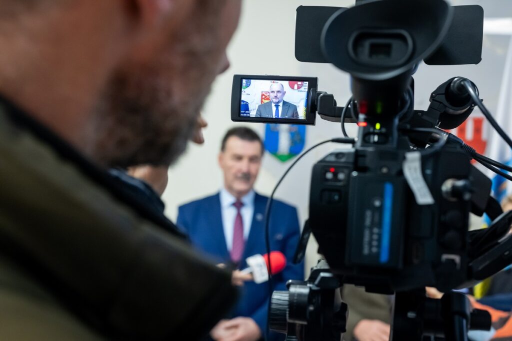 Spotkanie z samorządowcami powiatu żnińskiego, fot. Tomasz Czachorowski/eventphoto.com.pl dla UMWKP