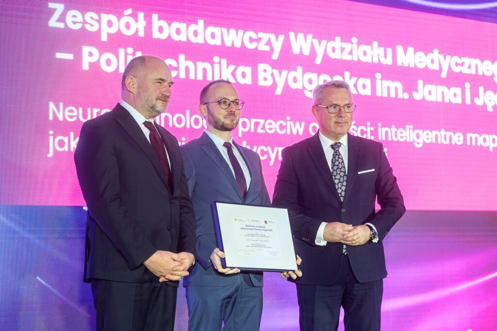 Award Ceremony of the “Leaders of Innovation of Pomorze and Kujawy” Competition, photo by Szymon Zdziebło / tarantoga.pl for the UMWKP