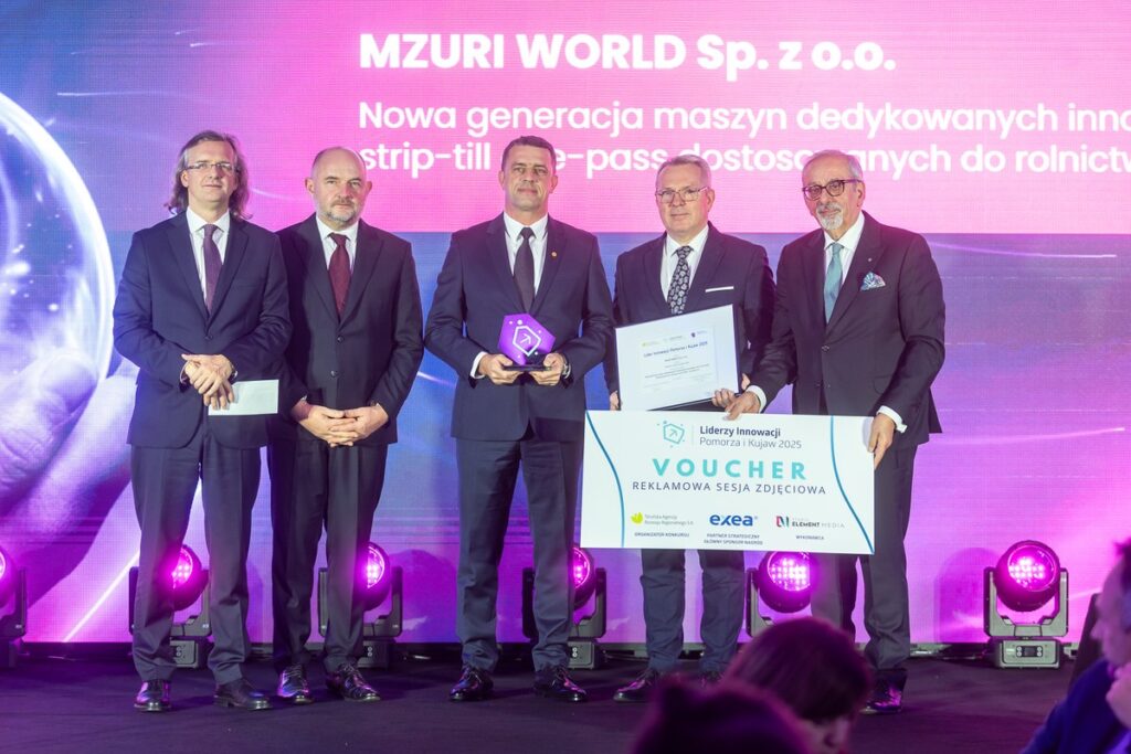 Award Ceremony of the “Leaders of Innovation of Pomorze and Kujawy” Competition, photo by Szymon Zdziebło / tarantoga.pl for the UMWKP