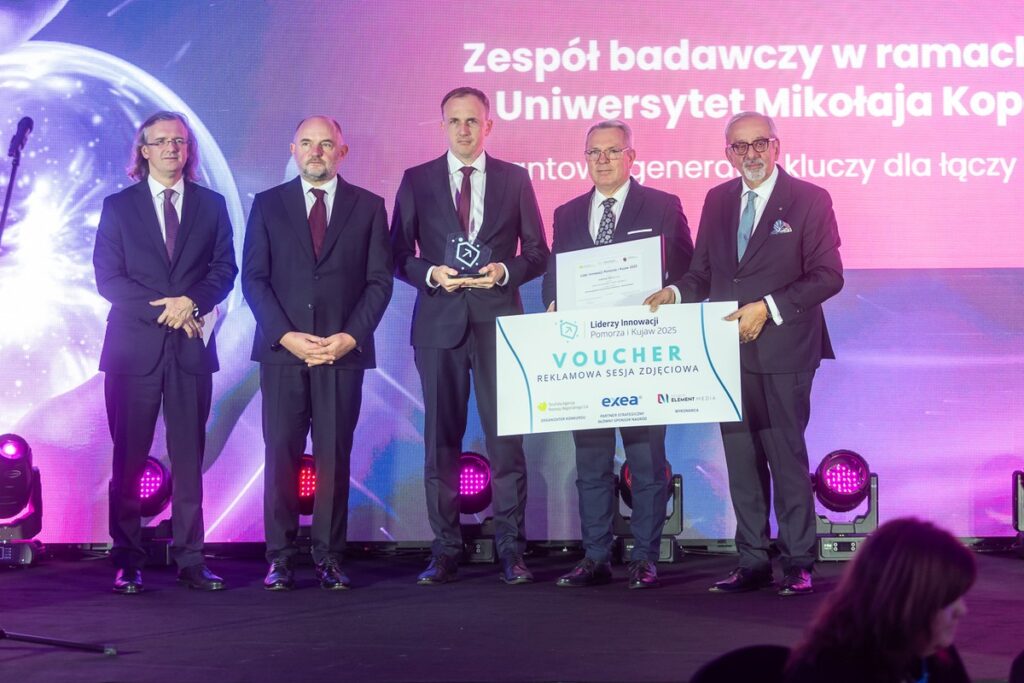 Award Ceremony of the “Leaders of Innovation of Pomorze and Kujawy” Competition, photo by Szymon Zdziebło / tarantoga.pl for the UMWKP