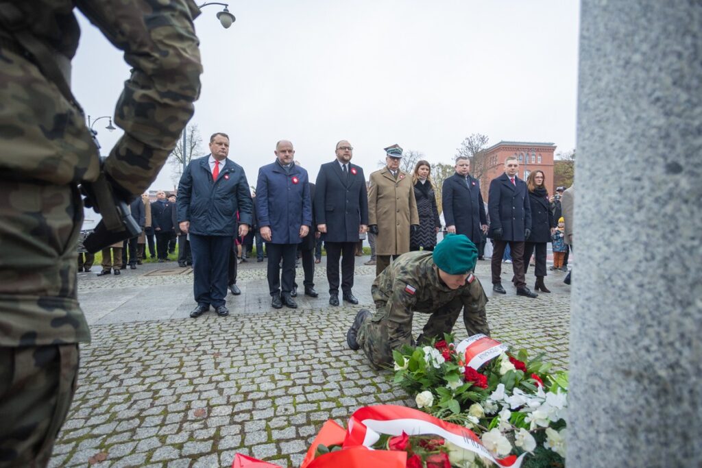 Regional celebrations of the National Independence Day in Toruń, photo by Mikołaj Kuras for the UMWKP