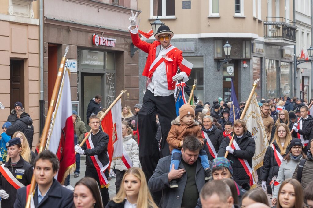Regional celebrations of the National Independence Day in Toruń, photo by Mikołaj Kuras for the UMWKP
