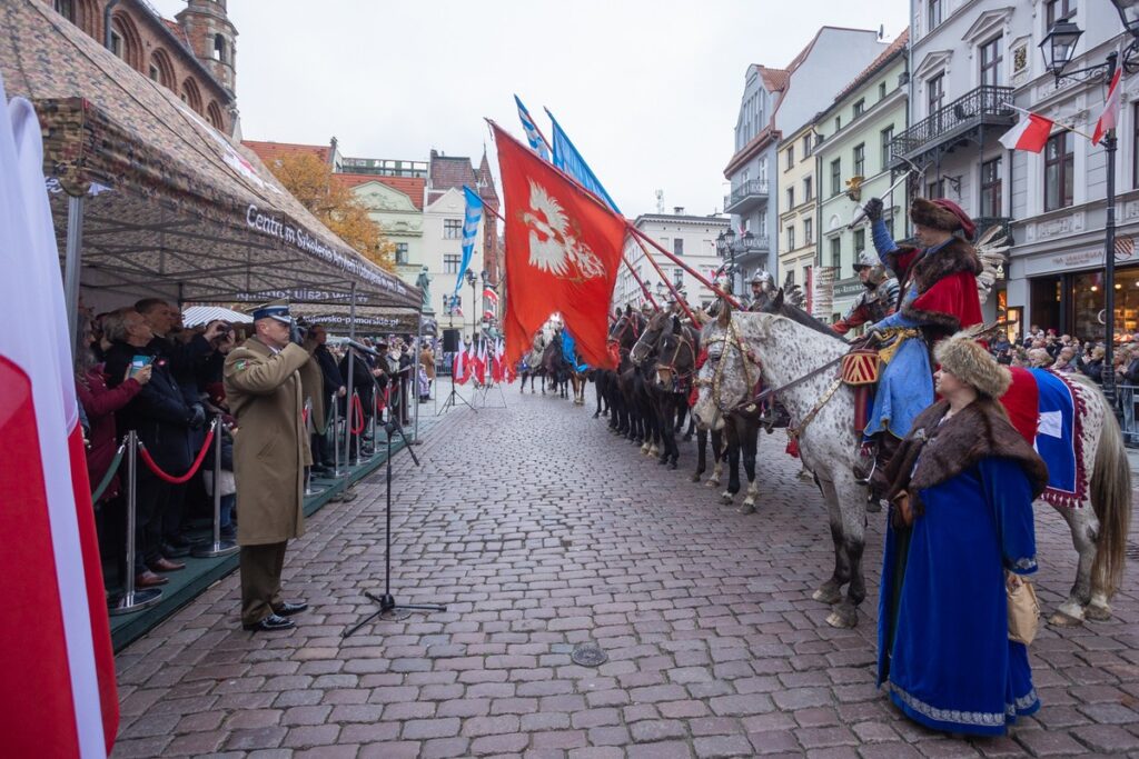 Regional celebrations of the National Independence Day in Toruń, photo by Mikołaj Kuras for the UMWKP