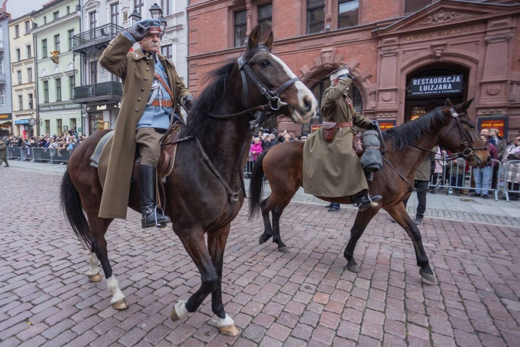 Regional celebrations of the National Independence Day in Toruń, photo by Mikołaj Kuras for the UMWKP