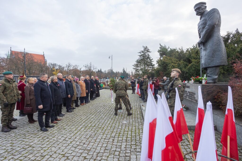 Regional celebrations of the National Independence Day in Toruń, photo by Mikołaj Kuras for the UMWKP
