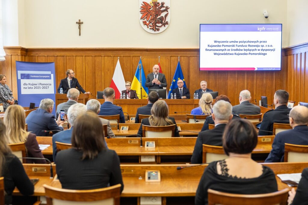 Ceremony of Awarding EFKP Agreements, 17 November 2025, photo by Szymon Zdziebło/tarantoga.pl for UMWKP