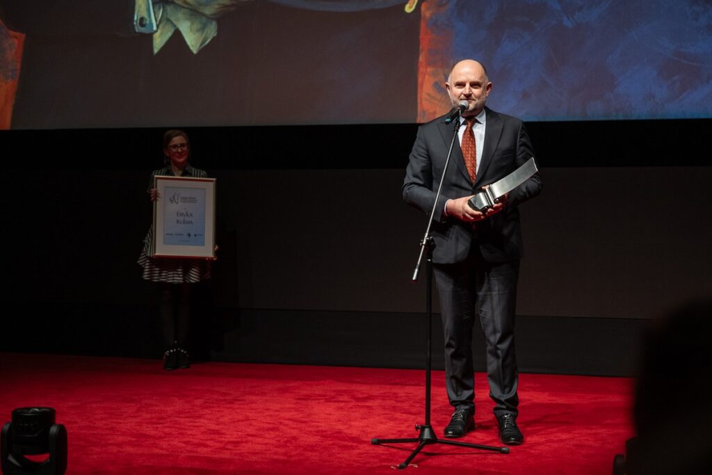Marshal of the Region’s Film Award for Eryk Kulm, photo: Szymon Zdziebło / tarantoga.pl for UMWKP