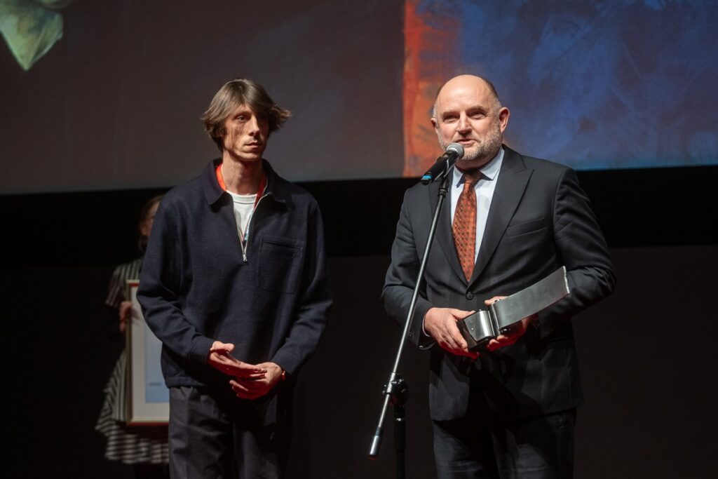 Marshal of the Region’s Film Award for Eryk Kulm, photo: Szymon Zdziebło / tarantoga.pl for UMWKP