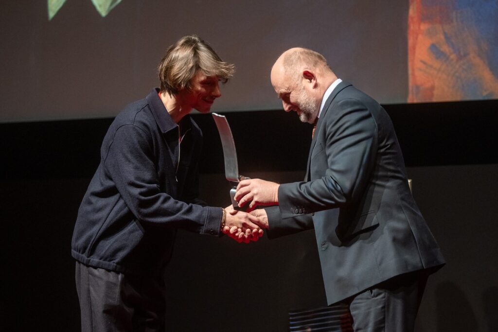 Marshal of the Region’s Film Award for Eryk Kulm, photo: Szymon Zdziebło / tarantoga.pl for UMWKP