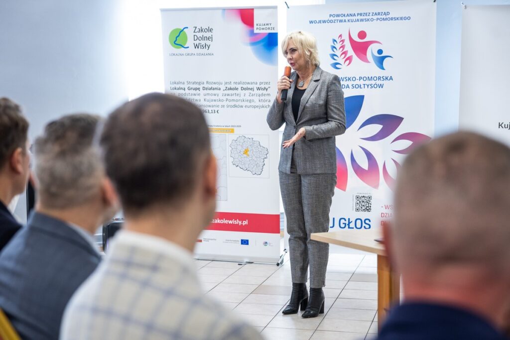 Spotkanie z sołtysami powiatu chełmińskiego, fot. Szymon Zdziebło/tarantoga.pl dla UMWKP