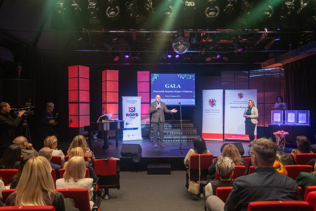 Gala of the Kujawsko-Pomorskie Social Worker Competition, photo by Mikołaj Kuras for the UMWKP