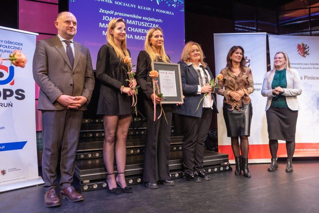 Gala of the Kujawsko-Pomorskie Social Worker Competition, photo by Mikołaj Kuras for the UMWKP