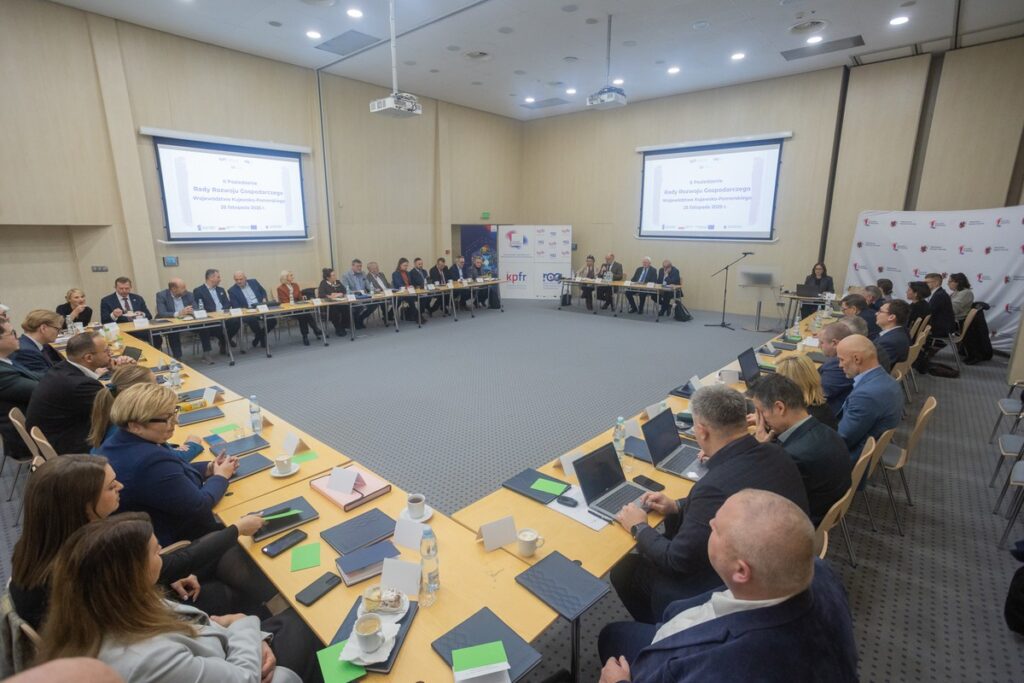 Meeting of the Regional Economic Development Council, 25 November 2025, photo by Mikołaj Kuras for UMWKP