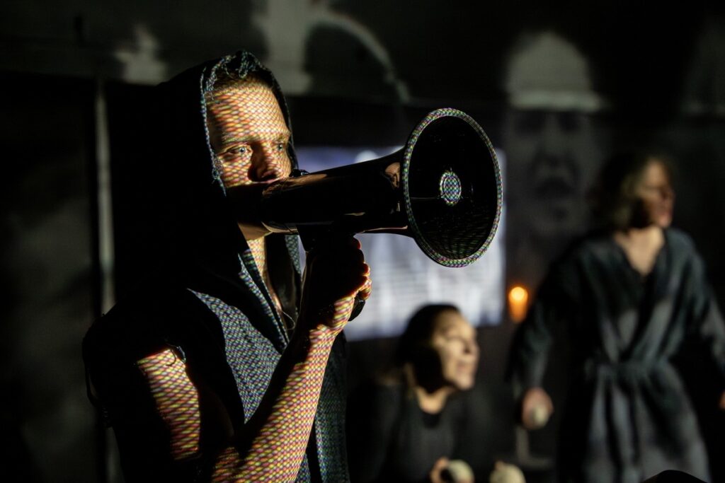 Próba medialna dramatu "Klątwa", fot. Wojtek Szabelski