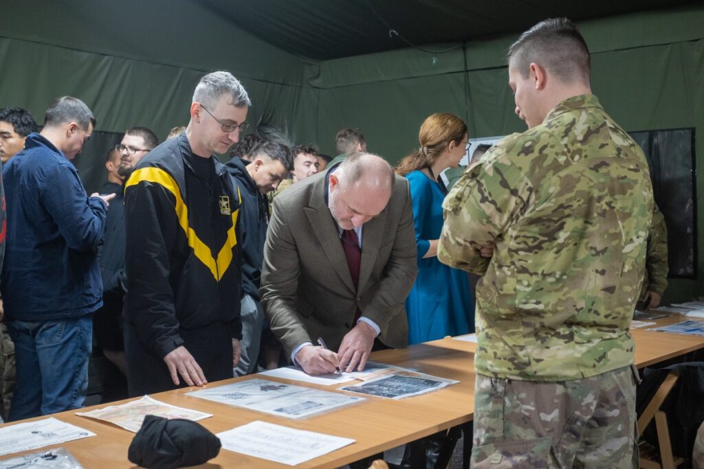 Marshal Piotr Całbecki Visits the Artillery Brigade Stationed in Toruń, photo by Mikołaj Kuras for the Marshal’s Office of the Kujawsko-Pomorskie Region