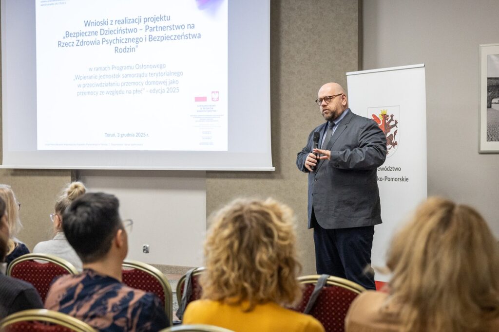 Conference Safe Childhood – Partnership for Mental Health and Family Safety, photo by Szymon Zdziebło/tarantoga.pl for the UMWKP.