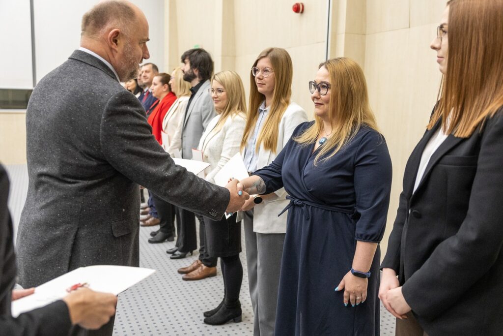 Oath-taking ceremony for officials, 4 December 2025, photo by Szymon Zdziebło/tarantoga.pl for UMWKP