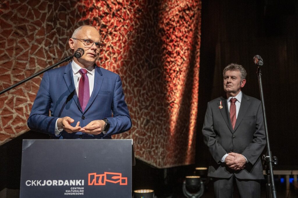 Gala jubileuszowa w Centrum Kulturalno-Kongresowym Jordanki, fot. Szymon Zdziebło/tarantoga.pl dla UMWKP