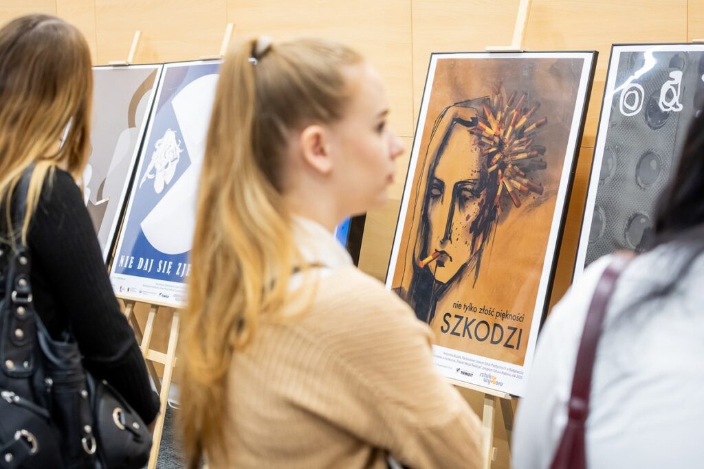 Presentation of awards in the art competition “Poster! Action! Reaction!”, photo by Tomasz Czachorowski/eventphoto.com.pl for the UMWKP