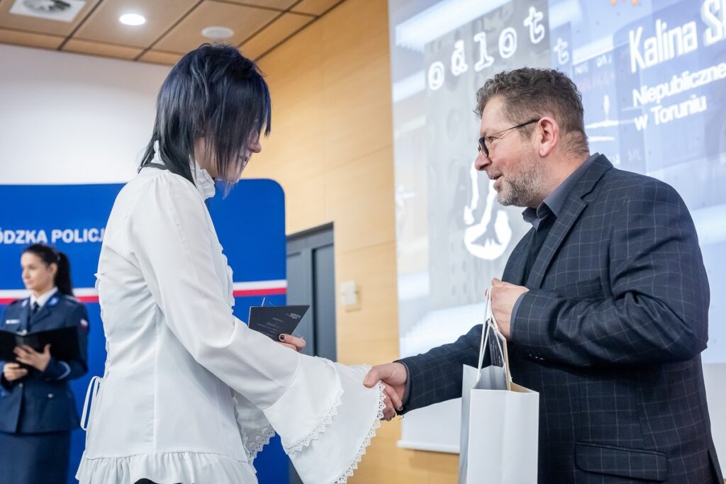 Presentation of awards in the art competition “Poster! Action! Reaction!”, photo by Tomasz Czachorowski/eventphoto.com.pl for the UMWKP