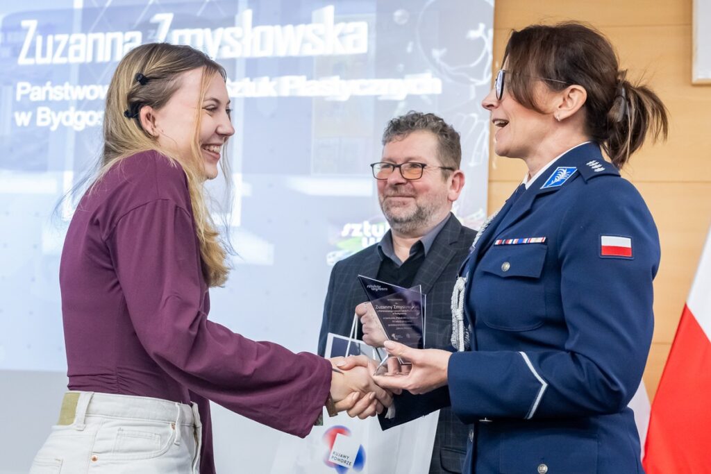 Presentation of awards in the art competition “Poster! Action! Reaction!”, photo by Tomasz Czachorowski/eventphoto.com.pl for the UMWKP