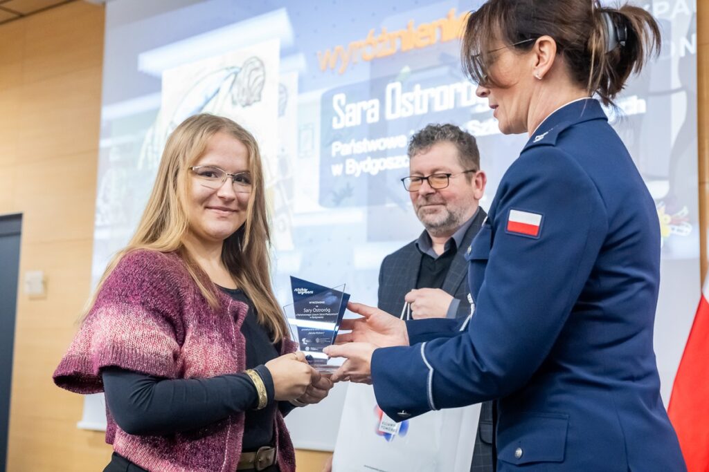 Presentation of awards in the art competition “Poster! Action! Reaction!”, photo by Tomasz Czachorowski/eventphoto.com.pl for the UMWKP