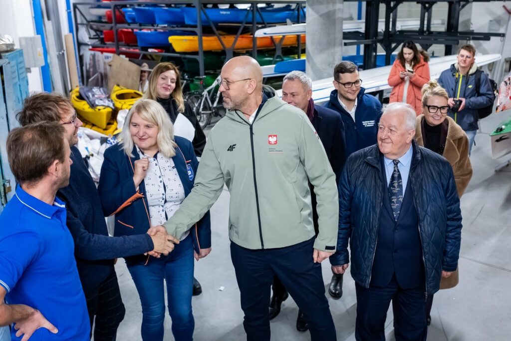 Spotkanie z ministrem sportu i turystyki Jakubem Rutnickim w Bydgoszczy, fot. Tomasz Czachorowski/eventphoto.com.pl dla UMWKP