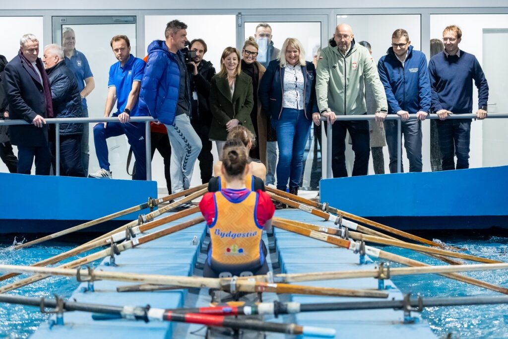 Spotkanie z ministrem sportu i turystyki Jakubem Rutnickim w Bydgoszczy, fot. Tomasz Czachorowski/eventphoto.com.pl dla UMWKP