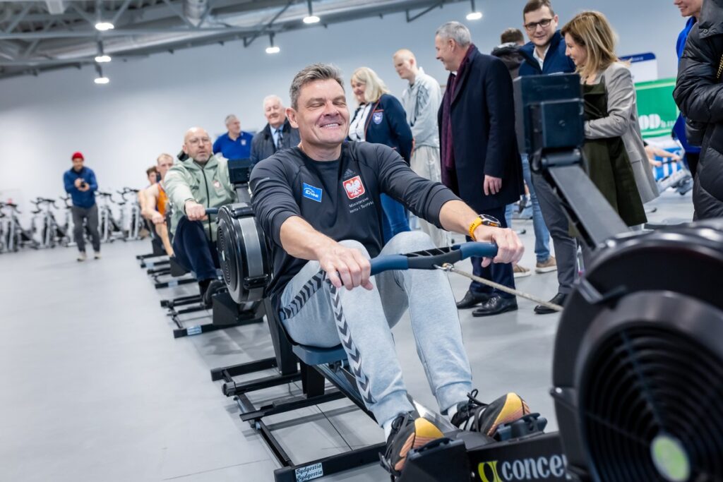 Spotkanie z ministrem sportu i turystyki Jakubem Rutnickim w Bydgoszczy, fot. Tomasz Czachorowski/eventphoto.com.pl dla UMWKP