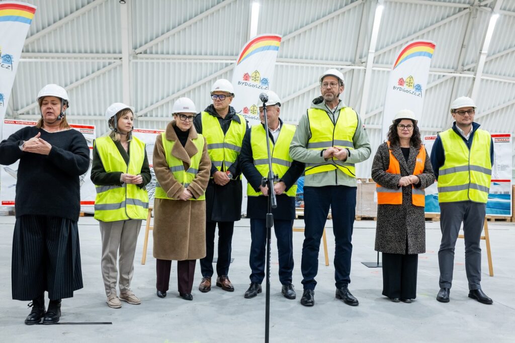 Spotkanie z ministrem sportu i turystyki Jakubem Rutnickim i prezesem Polskiego Związku Lekkiej Atletyki Sebastianem Chmarą, fot. Tomasz Czachorowski/eventphoto.com.pl dla UMWKP