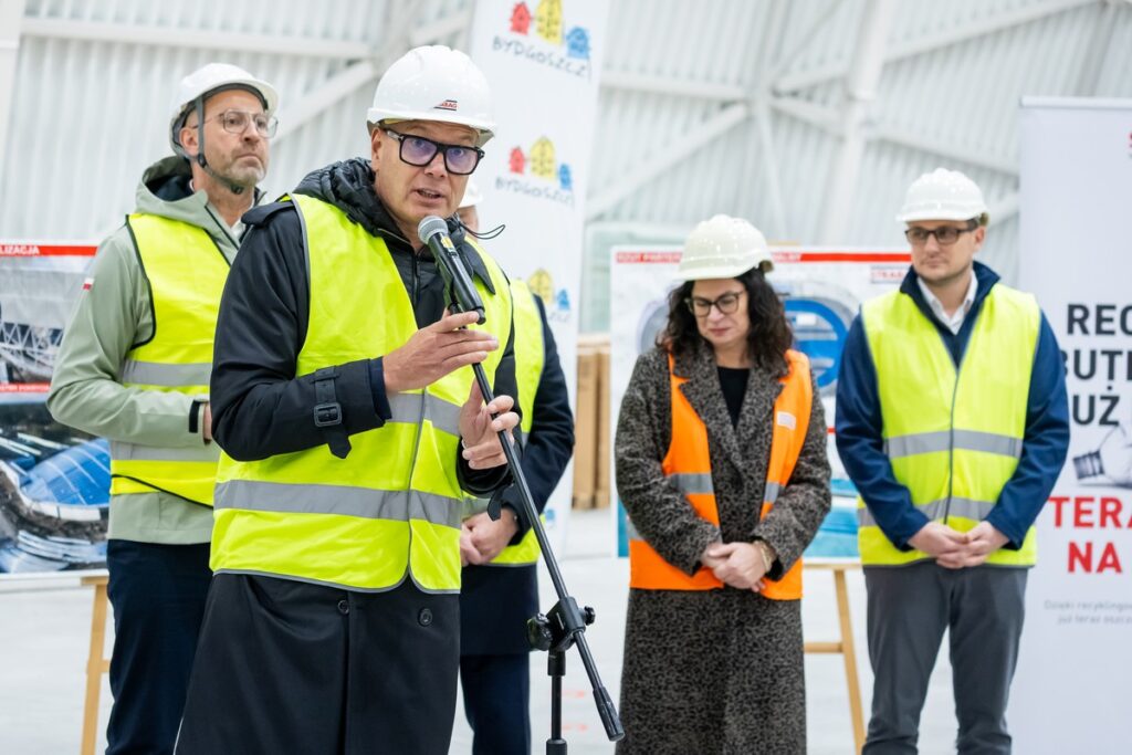 Spotkanie z ministrem sportu i turystyki Jakubem Rutnickim i prezesem Polskiego Związku Lekkiej Atletyki Sebastianem Chmarą, fot. Tomasz Czachorowski/eventphoto.com.pl dla UMWKP