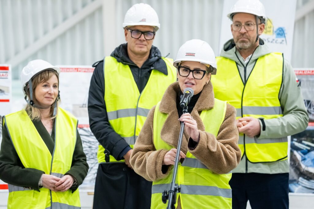 Spotkanie z ministrem sportu i turystyki Jakubem Rutnickim i prezesem Polskiego Związku Lekkiej Atletyki Sebastianem Chmarą, fot. Tomasz Czachorowski/eventphoto.com.pl dla UMWKP