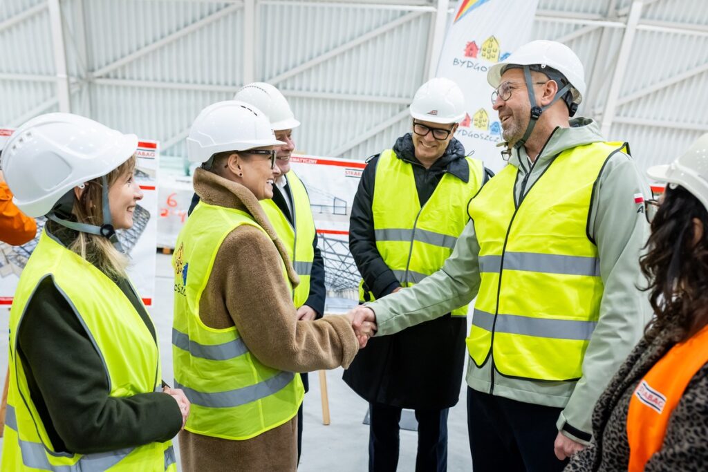 Spotkanie z ministrem sportu i turystyki Jakubem Rutnickim i prezesem Polskiego Związku Lekkiej Atletyki Sebastianem Chmarą, fot. Tomasz Czachorowski/eventphoto.com.pl dla UMWKP
