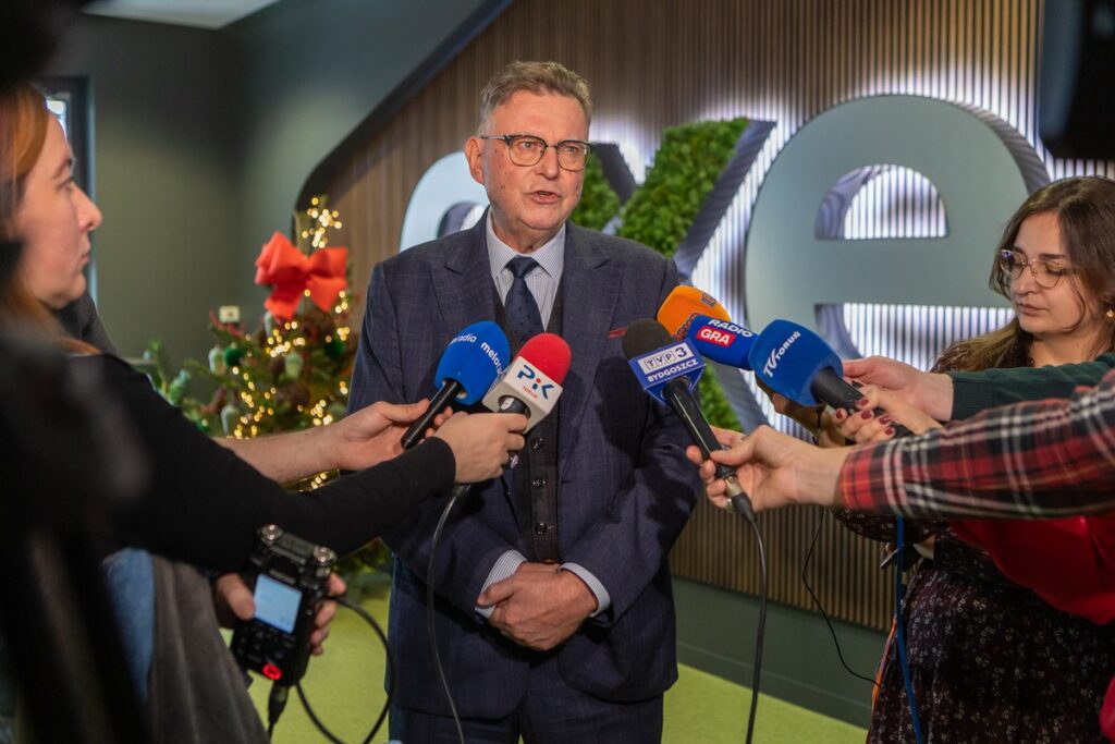 Ceremonia podpisania porozumienia w sprawie Exea Cyber Akademia, fot. Mikołaj Kuras dla UMWKP