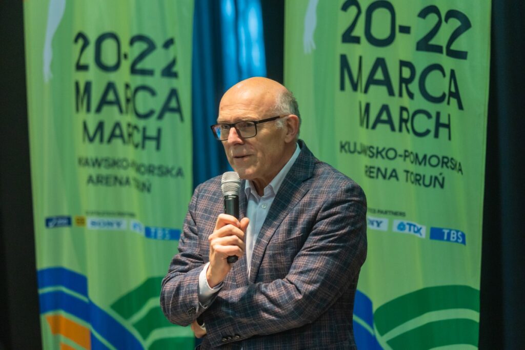 Uroczystość z okazji rozpoczęcia odliczania stu dni do Halowych Mistrzostw Świata Kujawy Pomorze 26, fot. Mikołaj Kuras dla UMWKP