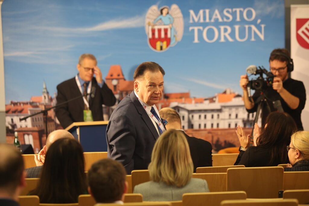 Debata na temat przyszłości regionów samorządowych, Toruń, 12 grudnia 2025, fot. Mikołaj Kuras dla UMWKP
