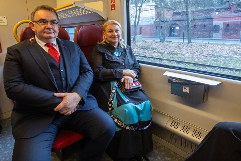 Inauguracja połączeń do Ciechocinka, fot. Mikołaj Kuras dla UMWKP