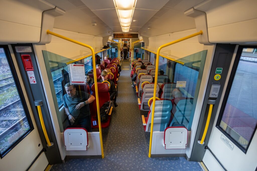 Inauguracja połączeń do Ciechocinka, fot. Mikołaj Kuras dla UMWKP