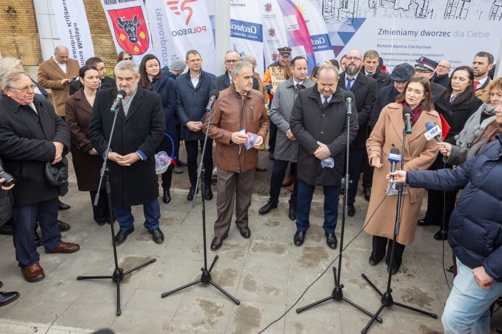 Inauguracja połączeń do Ciechocinka, fot. Mikołaj Kuras dla UMWKP