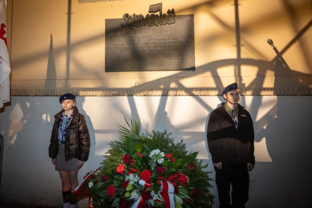 Uroczystości rocznicowe w Toruniu, fot. Mikołaj Kuras dla UMWKP