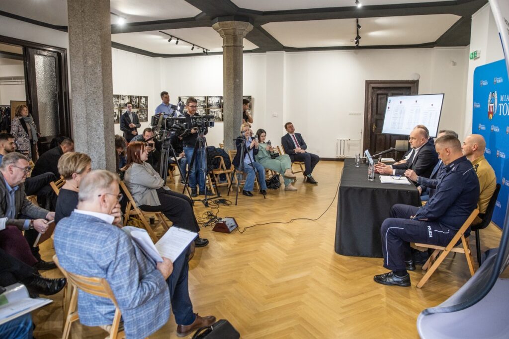 Spotkanie w sprawie organizacji „Sylwestrowej mocy przebojów”, fot. Andrzej Goiński/UMWKP