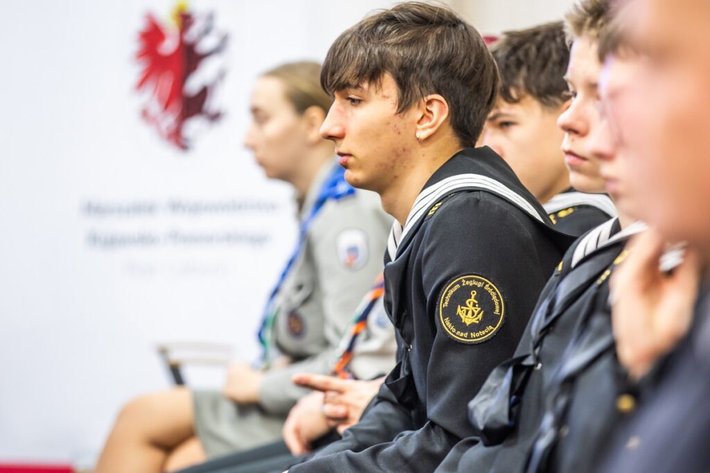 Signing of the preliminary agreement for the donation of a sailing vessel, photo: Andrzej Goiński/Marshal’s Office of the Kujawsko-Pomorskie Region
