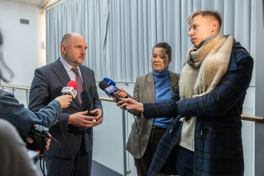 Christmas wafer meeting, photo by Szymon Zdziebło/tarantoga.pl for the UMWKP