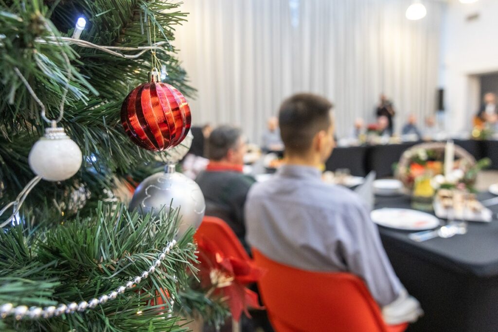 Christmas wafer meeting, photo by Szymon Zdziebło/tarantoga.pl for the UMWKP