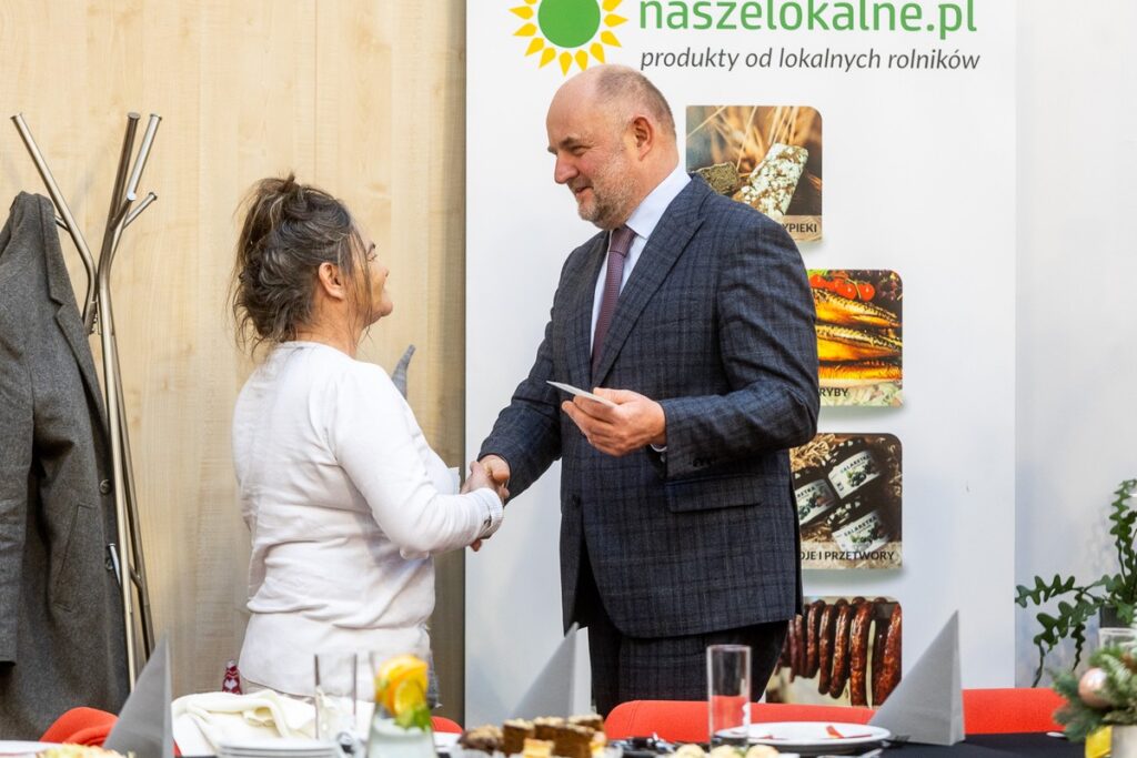 Christmas wafer meeting, photo by Szymon Zdziebło/tarantoga.pl for the UMWKP